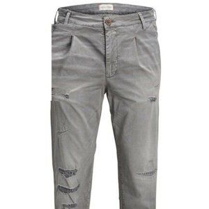Jack & Jones Mens Ace Milton Cropped JOS 420 Pants